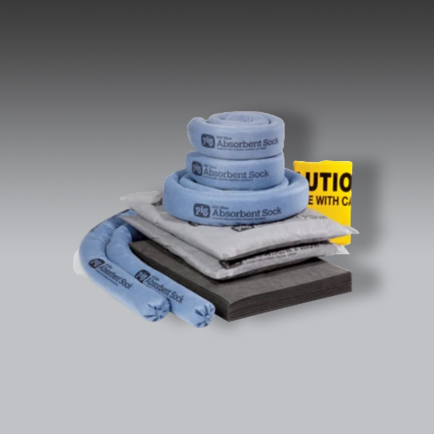 trajes para la seguridad industrial repuesto del kit antiderrames pig en tambor de sobreempaque modelo kitr211 marca pig