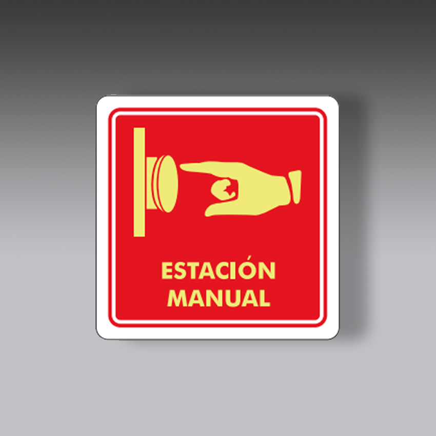 letreros para la seguridad industrial estacion manual modelo modelo 30 marca extinpar