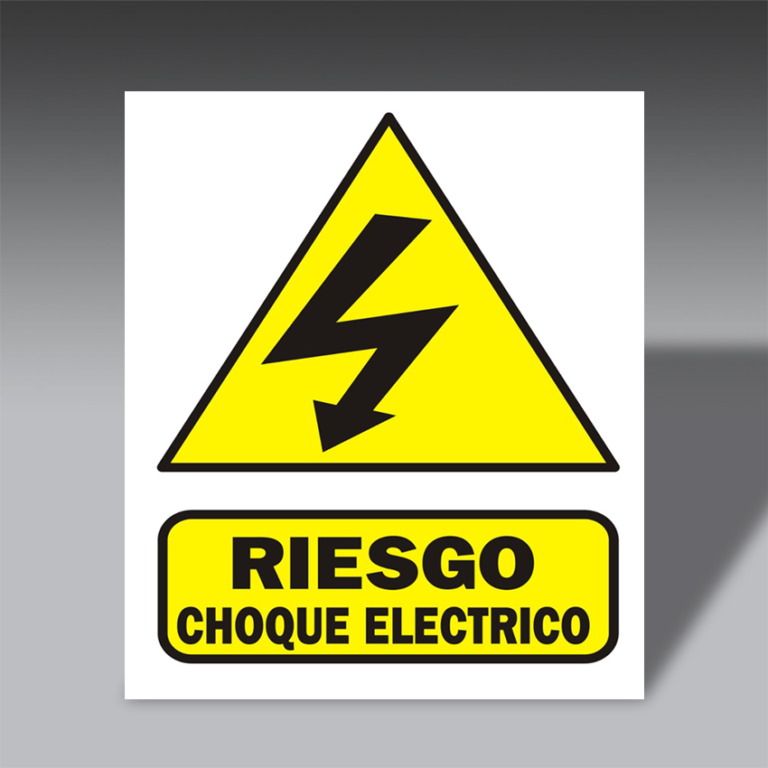 letreros proteccion para la seguridad industrial PC RI D CHO letreros proteccion de seguridad industrial modelo PC RI D CHO