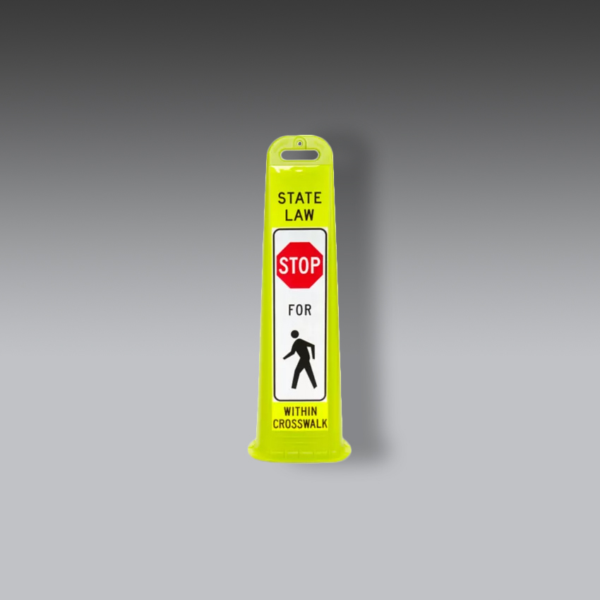 senalamientos viales para la seguridad industrial panel vertical para paso peatonal modelo h 5177 marca uline