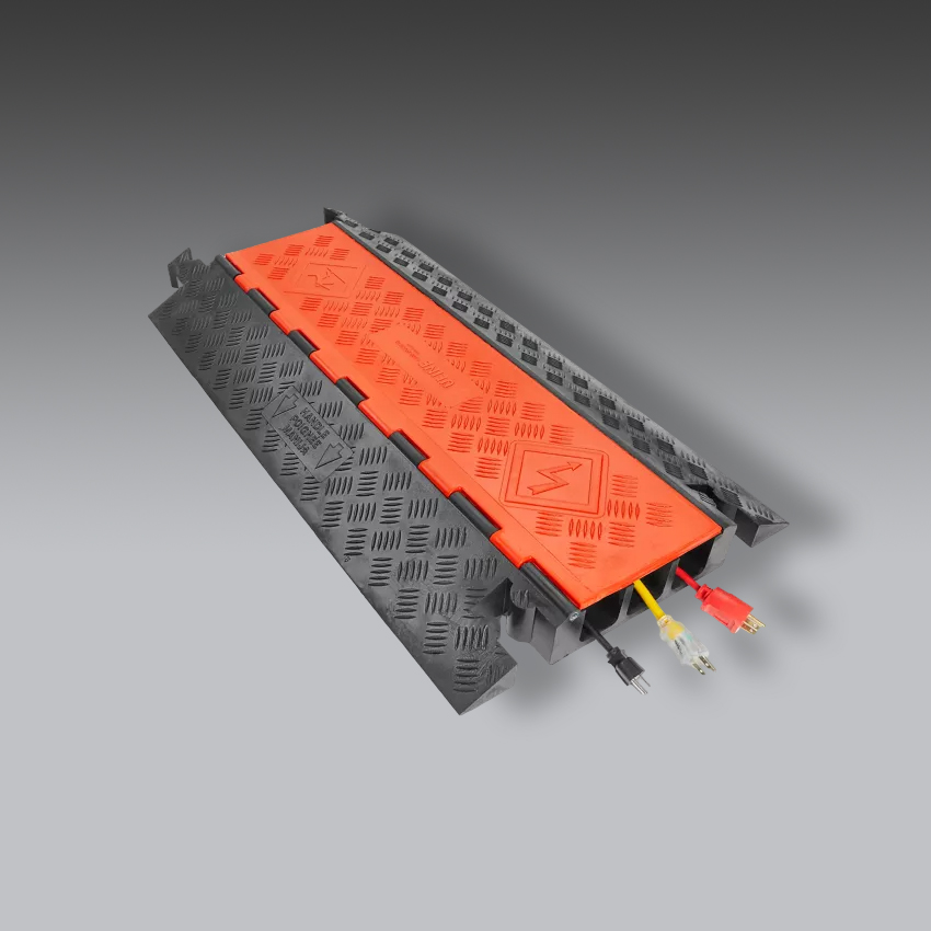 senalamientos viales para la seguridad industrial protector para cables de 3 canales industrial modelo h 6954 marca uline