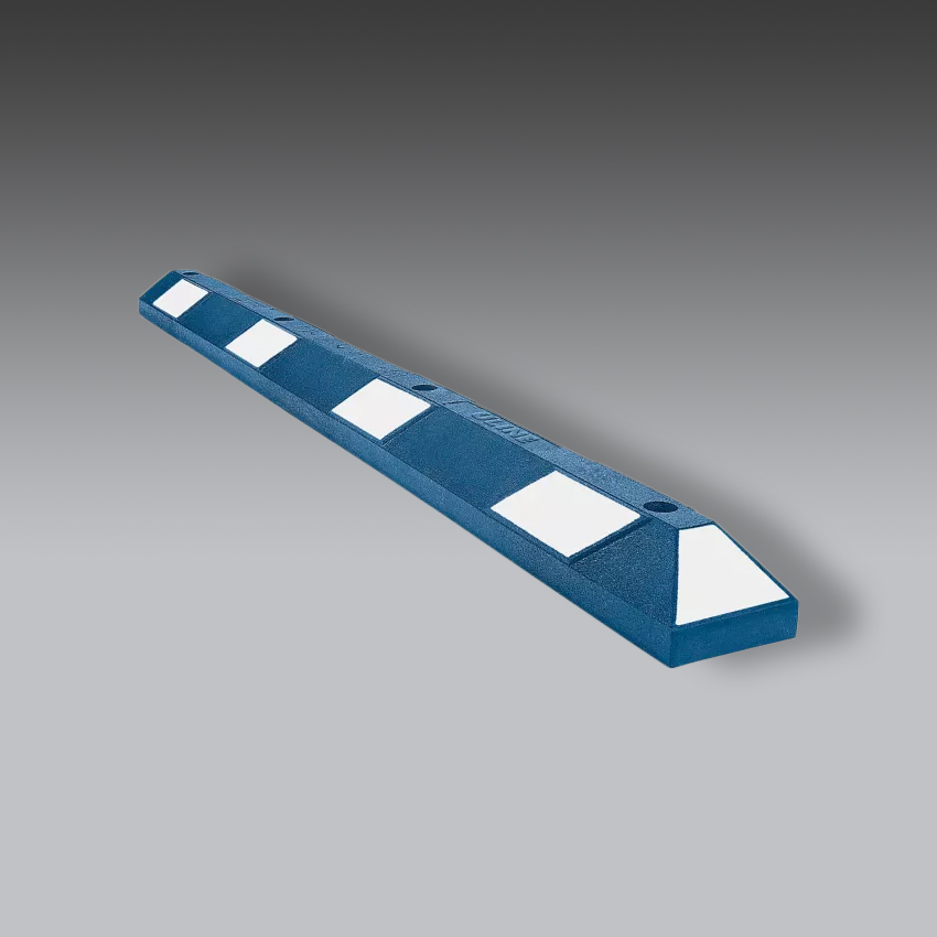 senalamientos viales para la seguridad industrial topes de estacionamiento de caucho modelo h 4608b marca uline